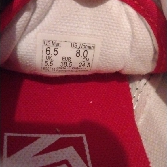 Vans Green and Blue Shoes with Comfortable Fit and Durable Design - Picture 7 of 7